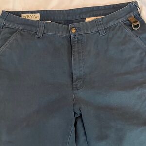 Orvis Navy Casual Trousers